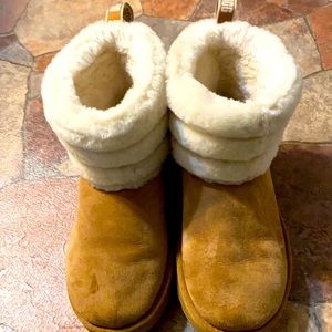 UGG Fluff Mini Quilted Boots